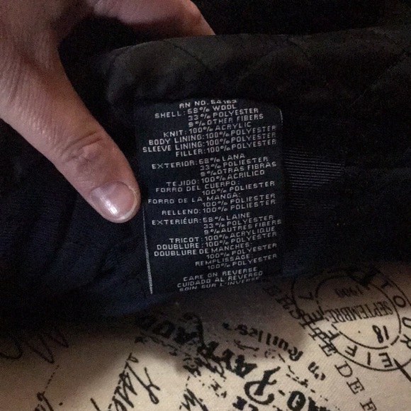 Tommy Hilfiger XL Wool blend coat - awesome coat - Picture 13 of 15